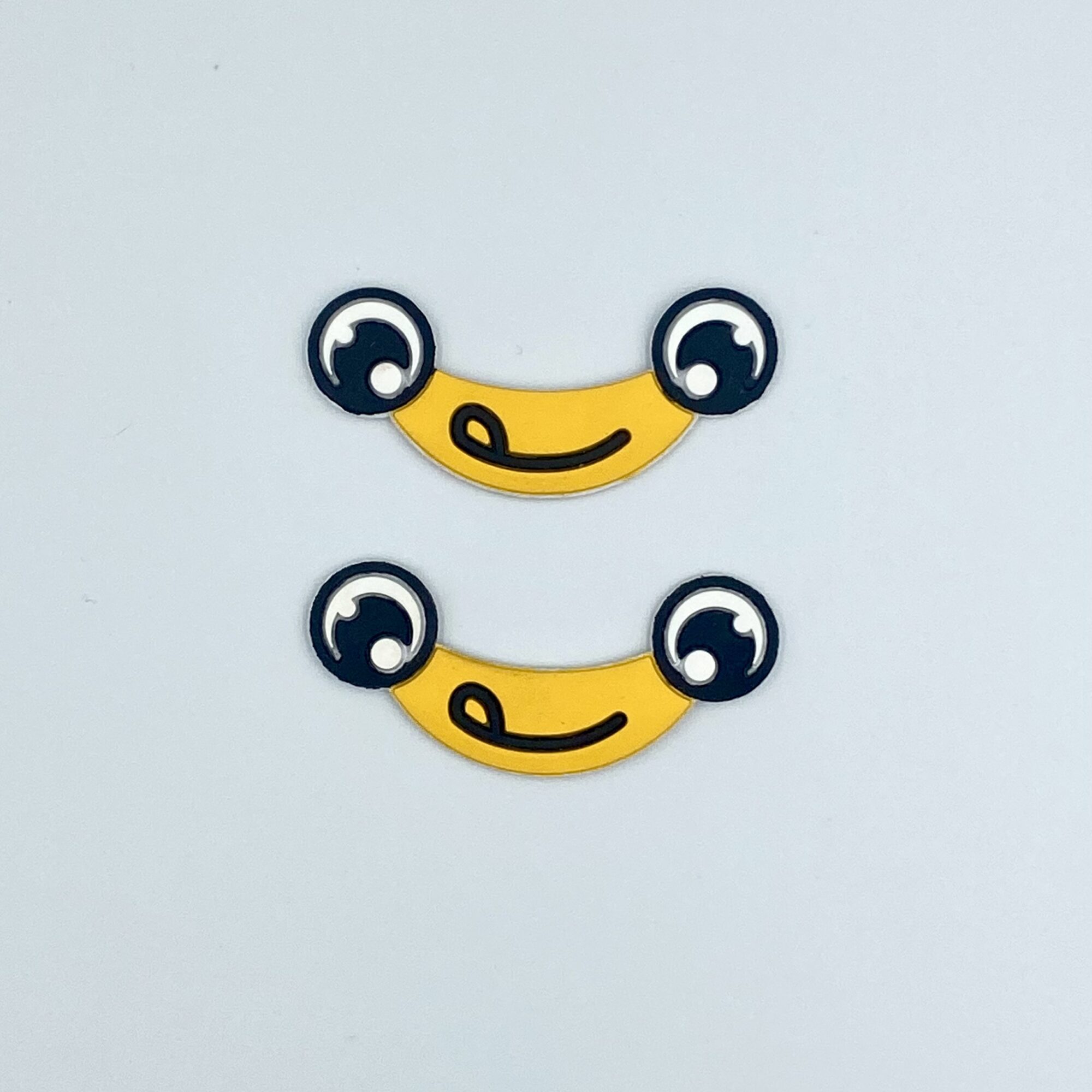 APJ0060 APJ0060 Aplique Ojos Sonrisa Amarilla - Imagen 1
