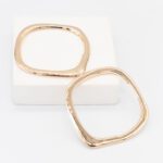 F-A0170 - Herraje Aro Irregular Dorado - Imagen 2