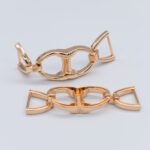 61785 Herraje Doble D Dorado - Imagen 2