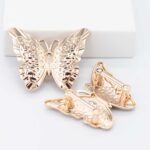 F-A0046 Herraje Pasador Mariposa Dorado - Imagen 2